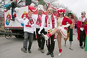 König, Jungfrau und Bauer  auf dem Wagen des Coellner im Paragraph (Foto: MartiN Schmitz)